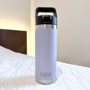 Yeti COSMIC LILAC Rambler 18 oz Water Bottle with Straw Cap